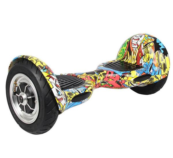 Hot Sale 10 Inch Hoverboard Hip Hop with Bluetooth Speaker and Remote