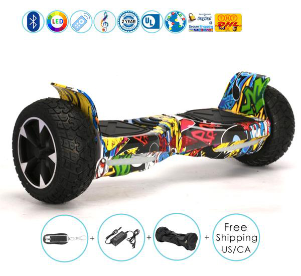 Off Road Hoverboard with Bluetooth Perfect for All Terrain