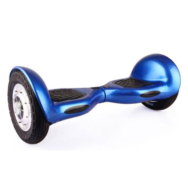 Balancing Scooter Two Wheels Blue Color and 10 Inch Wheel for Off Road Ridding